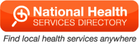 Link to find a health service web page
